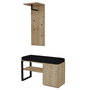 Hanah Home Lion - Sapphire Oak Set de Soporte para Pasillo